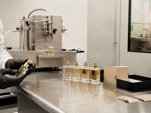 Brandsamor private label perfume manufacturing lab and fragrance production facility