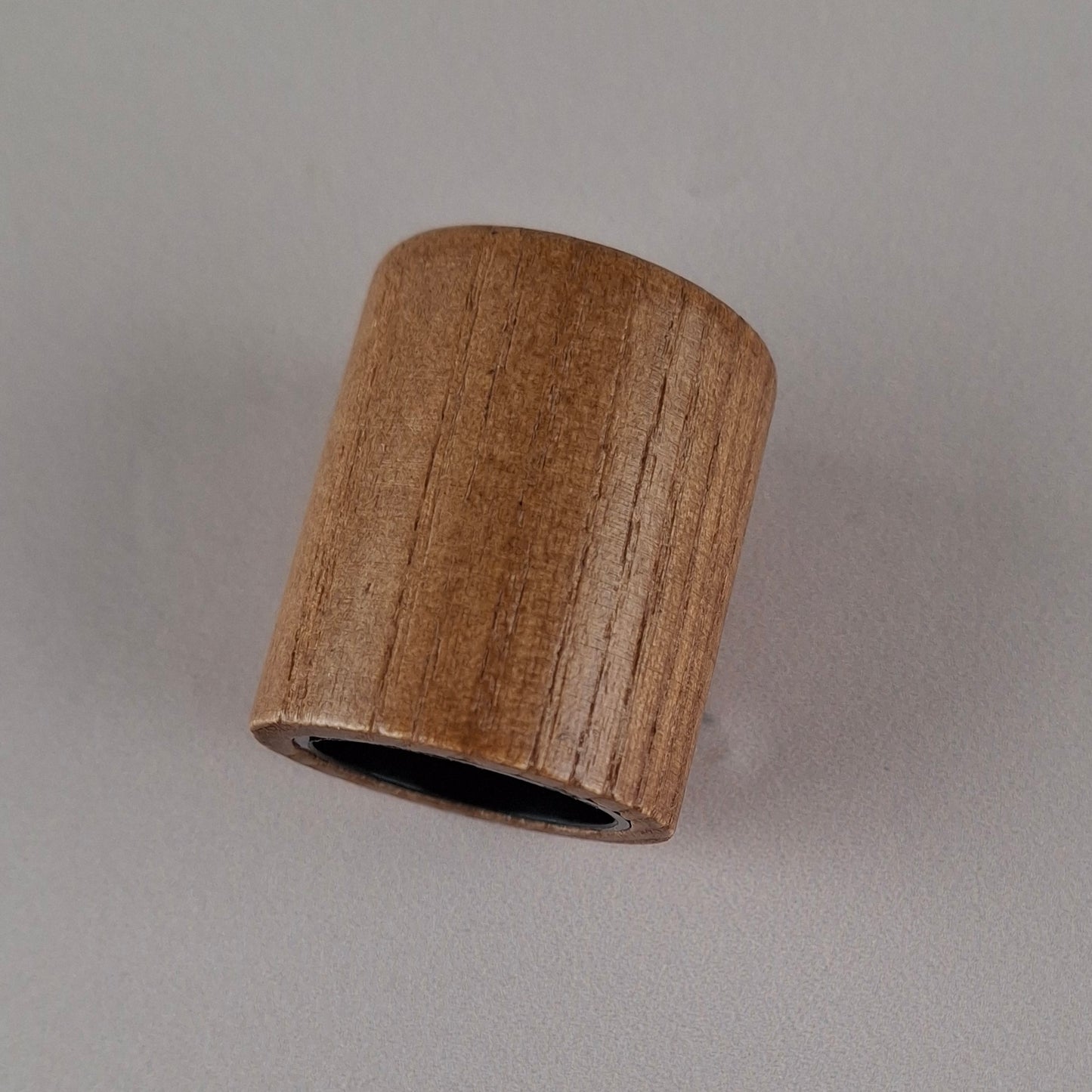 Wholesale Perfume Caps- Beech Wood Teak Finish, FEA 15 Slim Perfume Cap