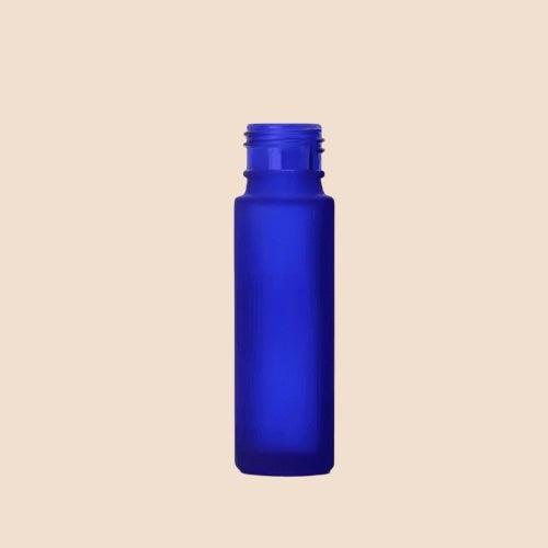 6ml/0.20oz Roll-on bottles - Round, Blue Refillable Glass Empty Roller bottles for Essential Oil Perfumes Aromatherapy Brandsamor Commerce LLP