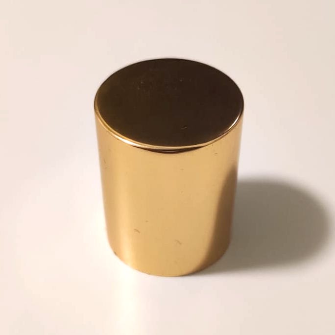 Wholesale Glossy Gold Perfume Cap Medium, Alumen FEA 15 Brandsamor Commerce LLP