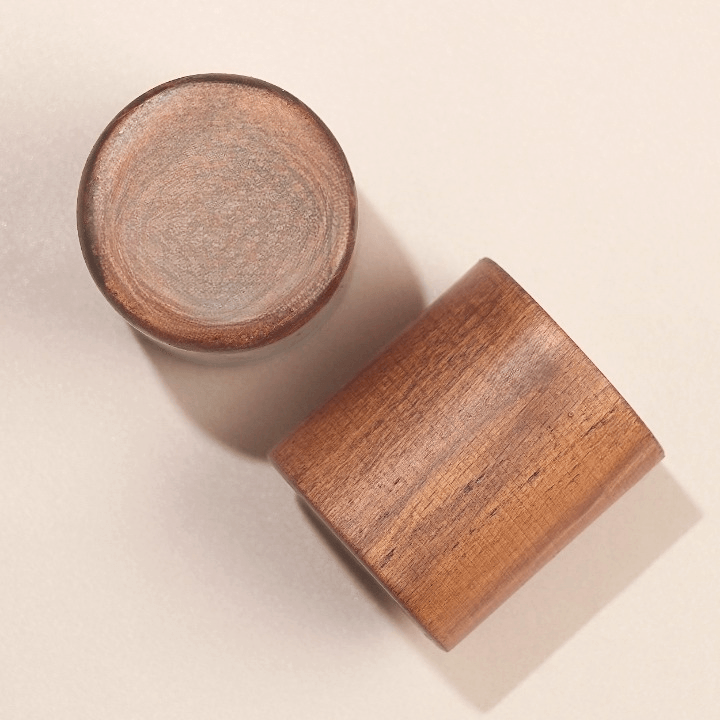 Wholesale Beech Wood Perfume Cap, Teak Finish, FEA 15 Bold Brandsamor Commerce LLP